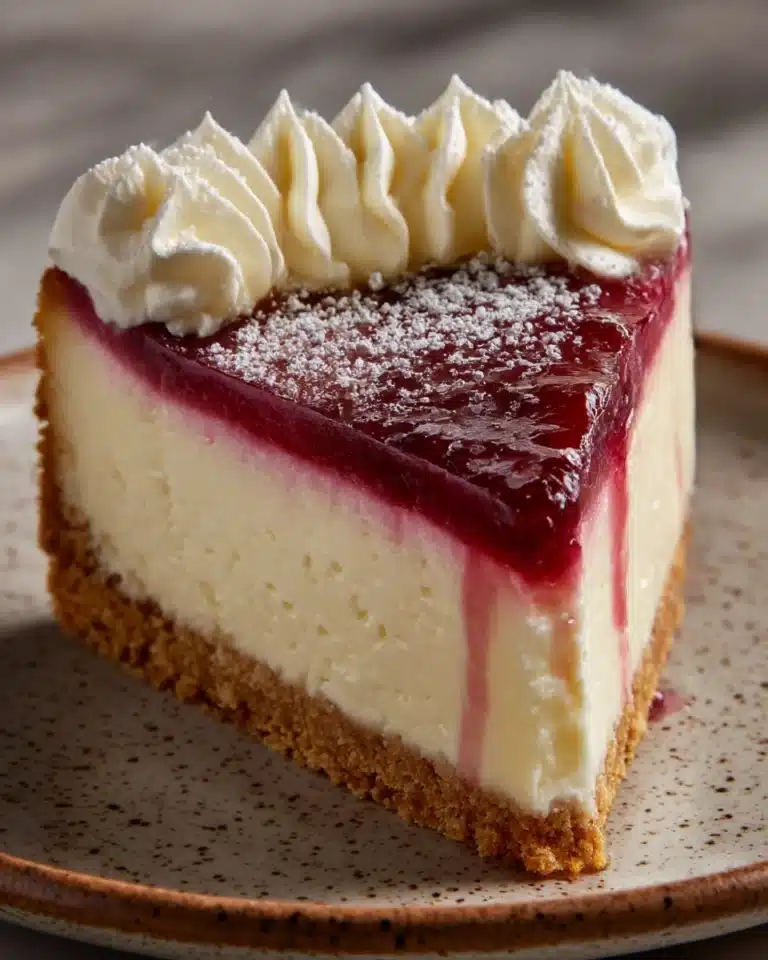 Lemon Raspberry Pie Recipe