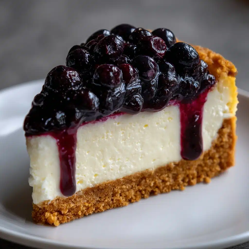 Simple Blueberry Cheesecake Recipe - Recipe Image