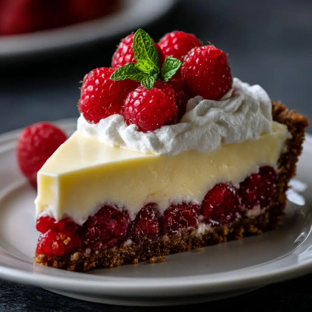 Lemon Raspberry Pie Recipe - Recipe Image
