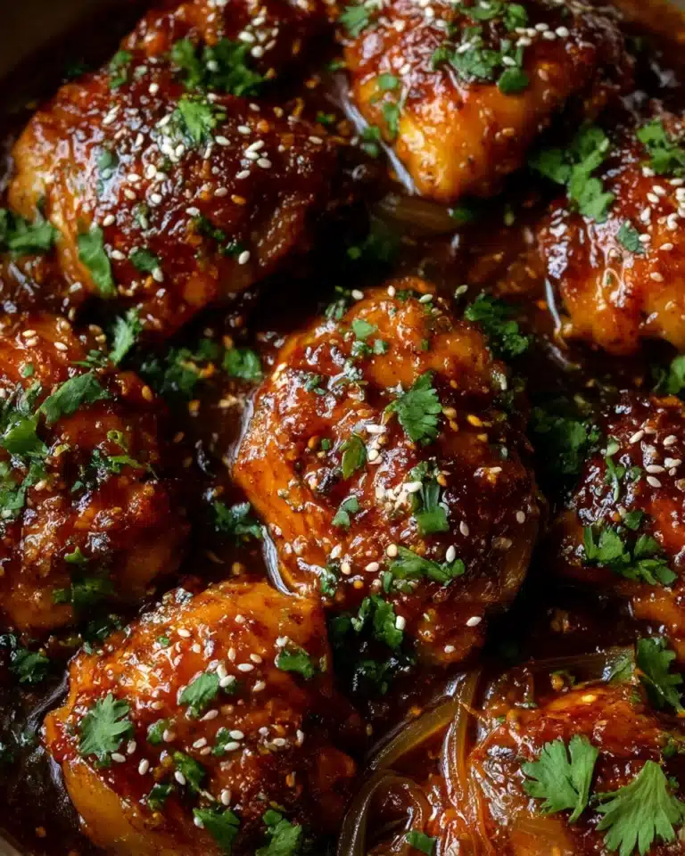 Sticky Honey Soy Baked Chicken Recipe
