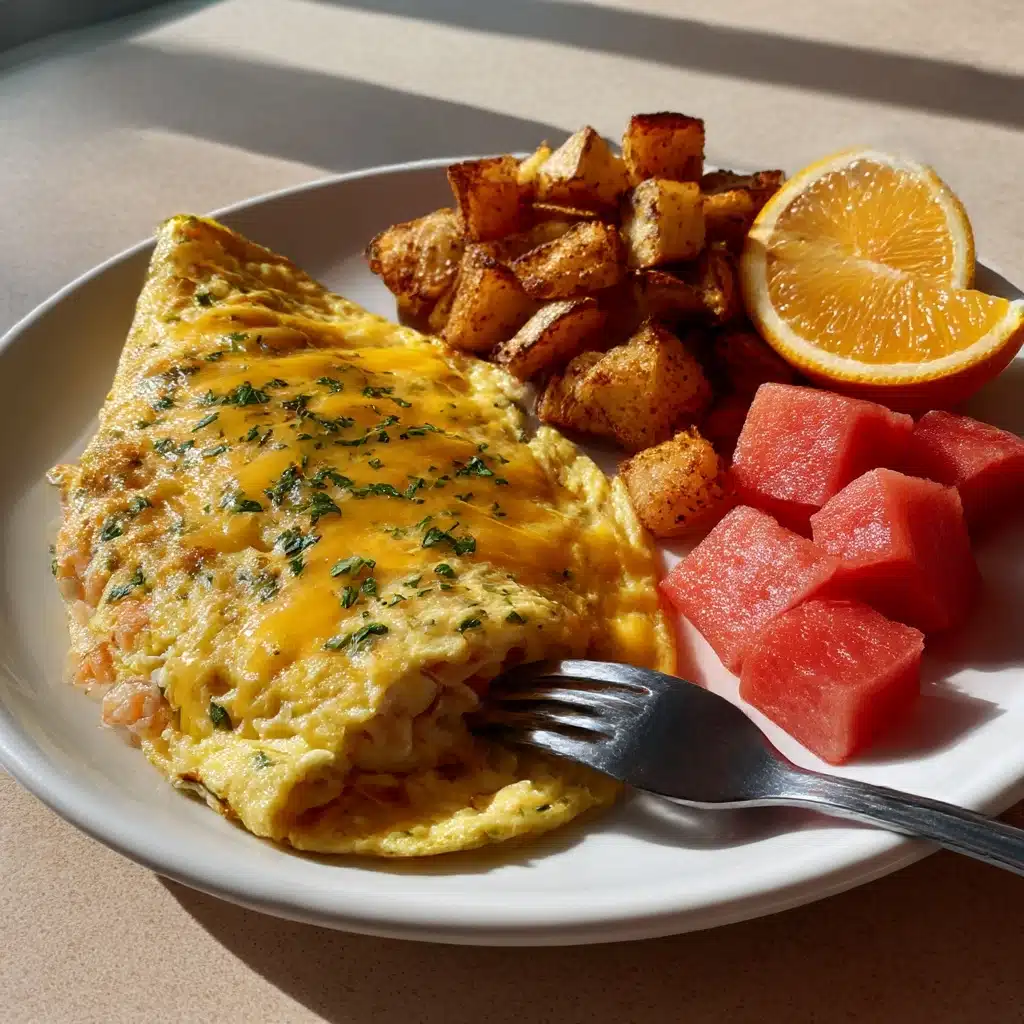 High Protein Omelet Recipe - Recipe Image