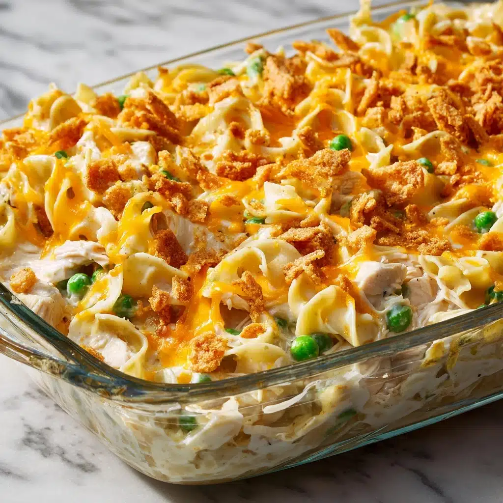 Easy Chicken Noodle Casserole Recipe
