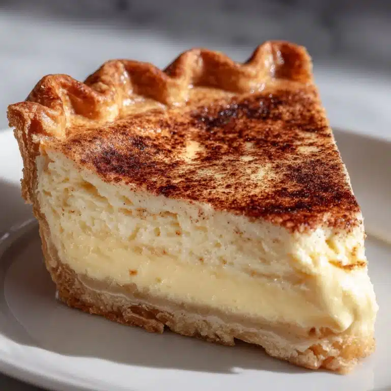Old Fashioned Egg Custard Pie Recipe