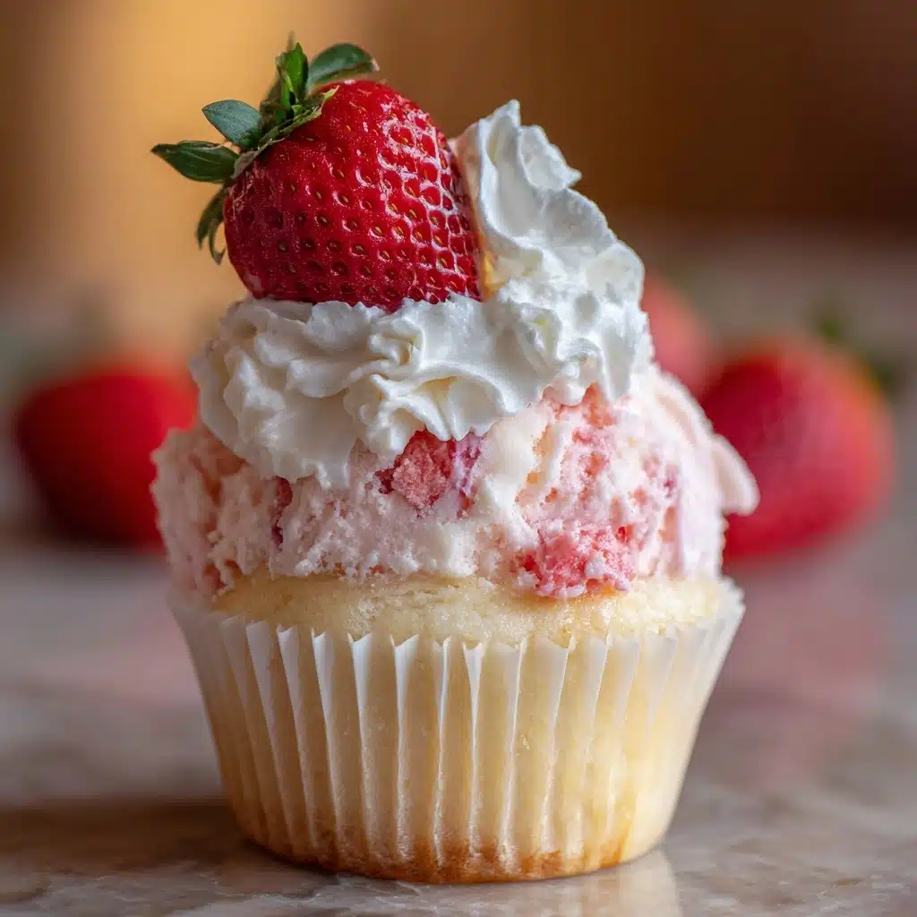 Strawberry Cheesecake Cupcakes Recipe - Recipe Image