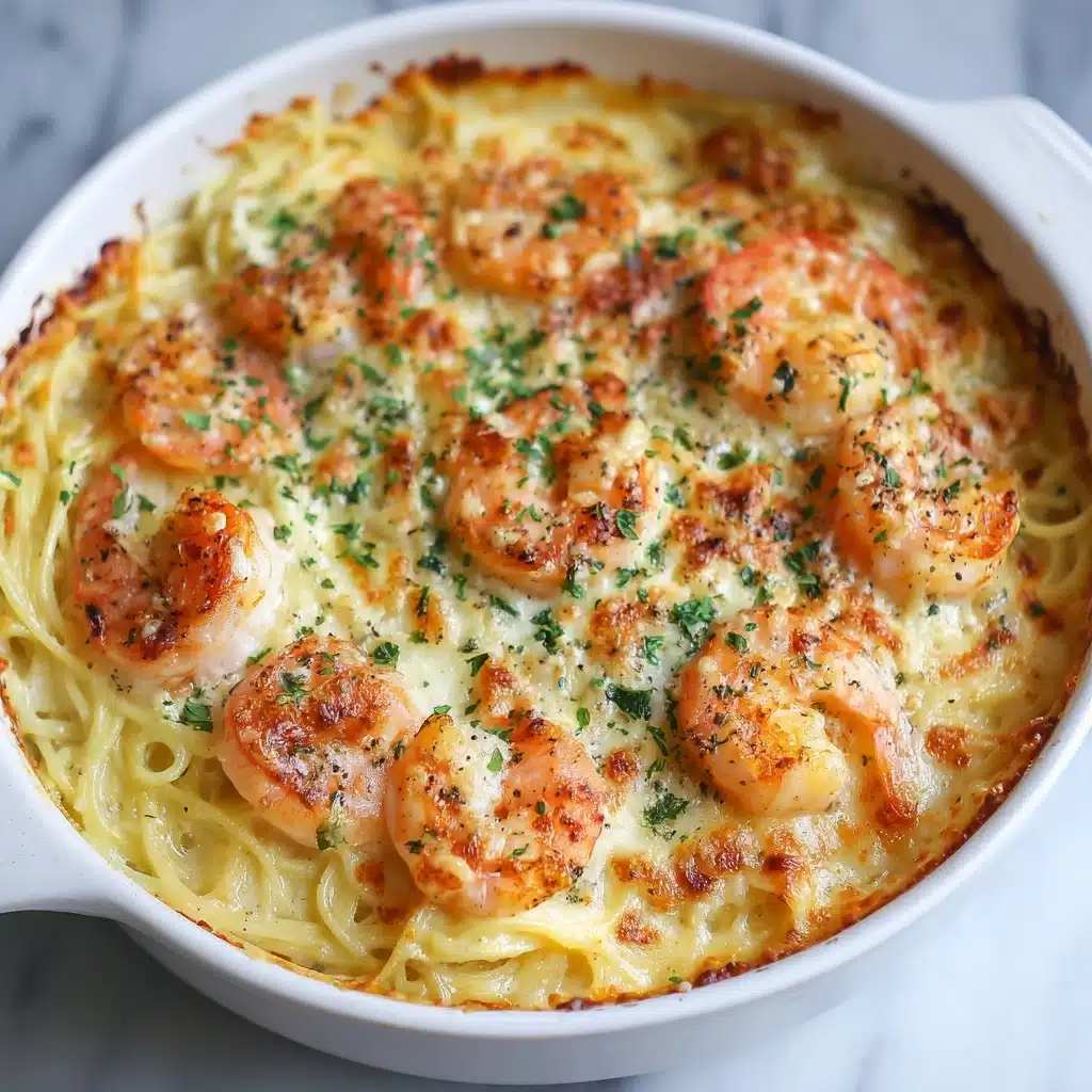 Garlic Shrimp Pasta Recipe - Recipe Image