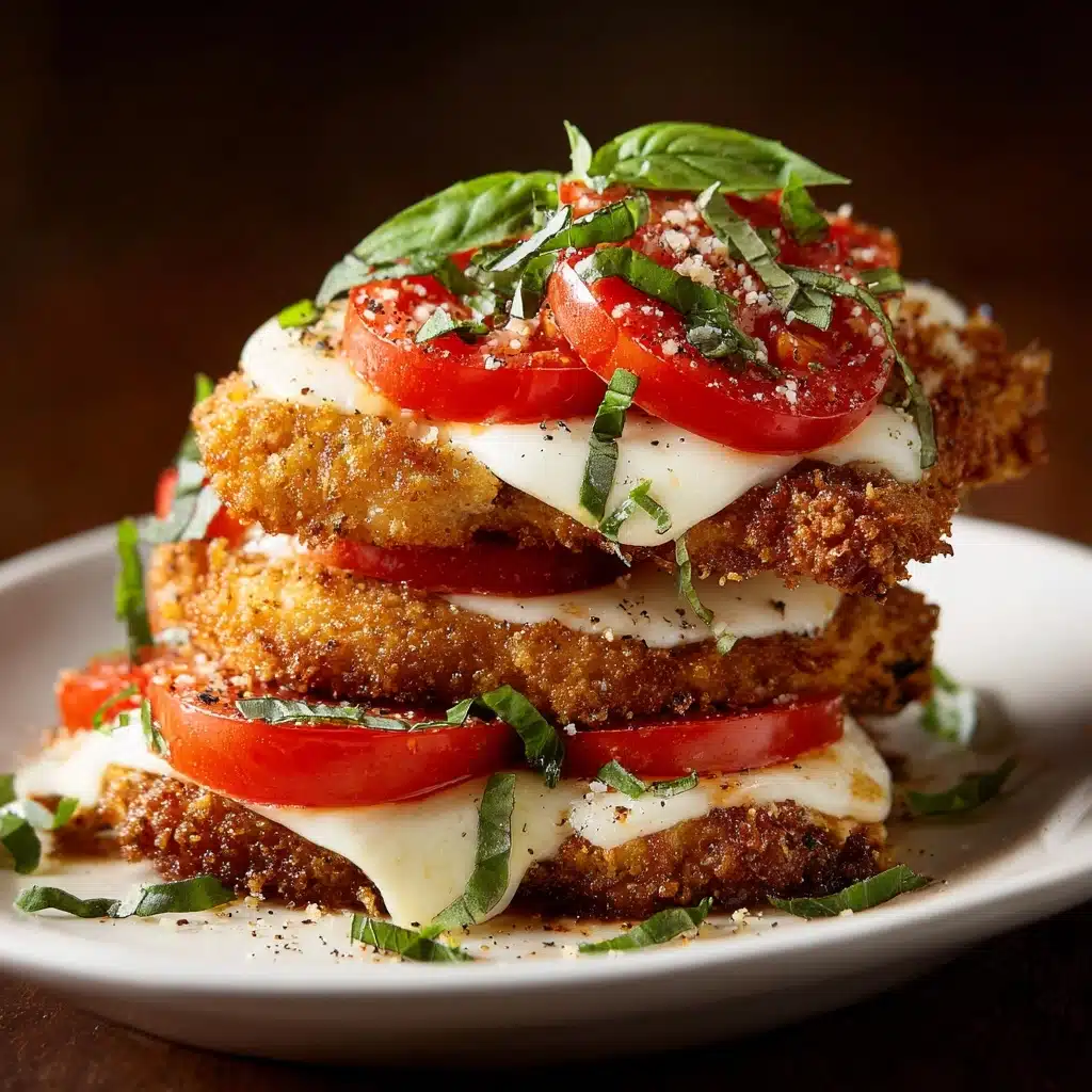 Crispy Chicken Caprese Recipe