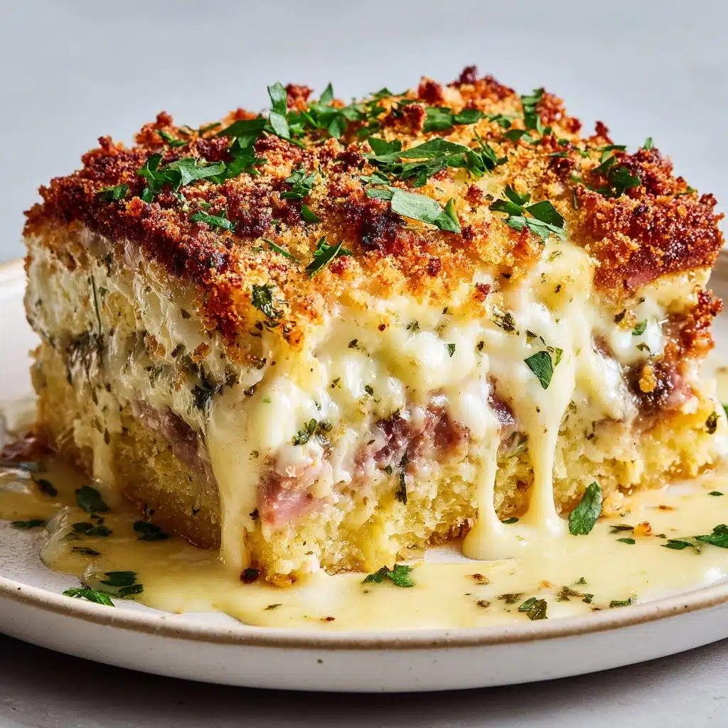 Chicken Cordon Bleu Meatloaf Recipe - Recipe Image