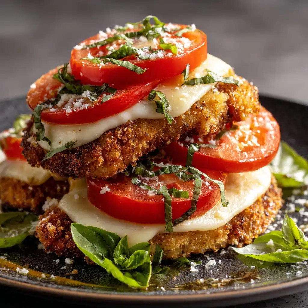 Crispy Chicken Caprese Recipe - Recipe Image