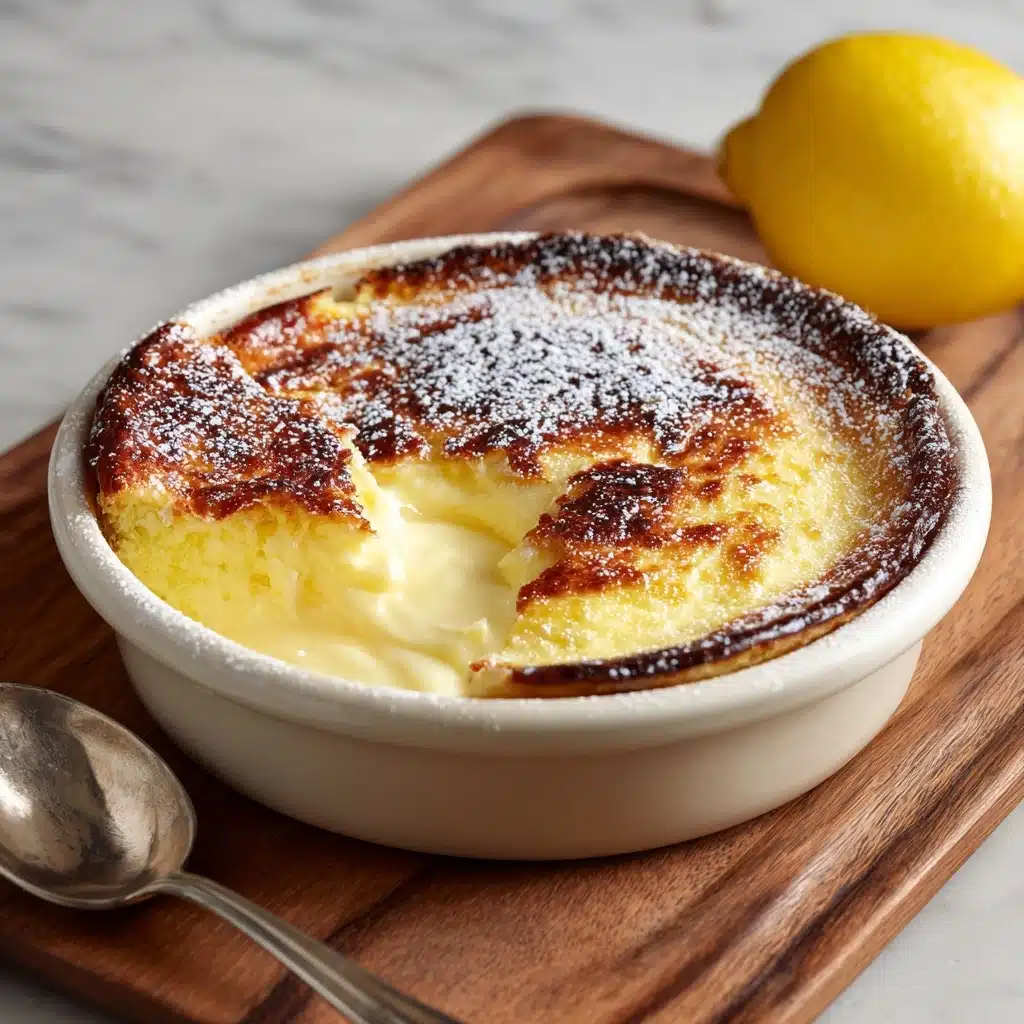Baked Lemon Pudding Recipe