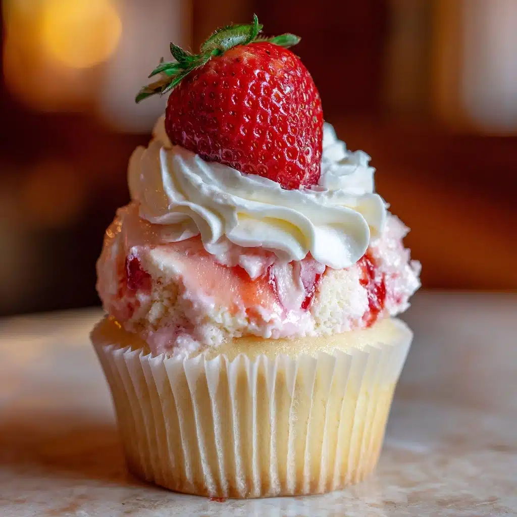 Strawberry Cheesecake Cupcakes Recipe - Recipe Image