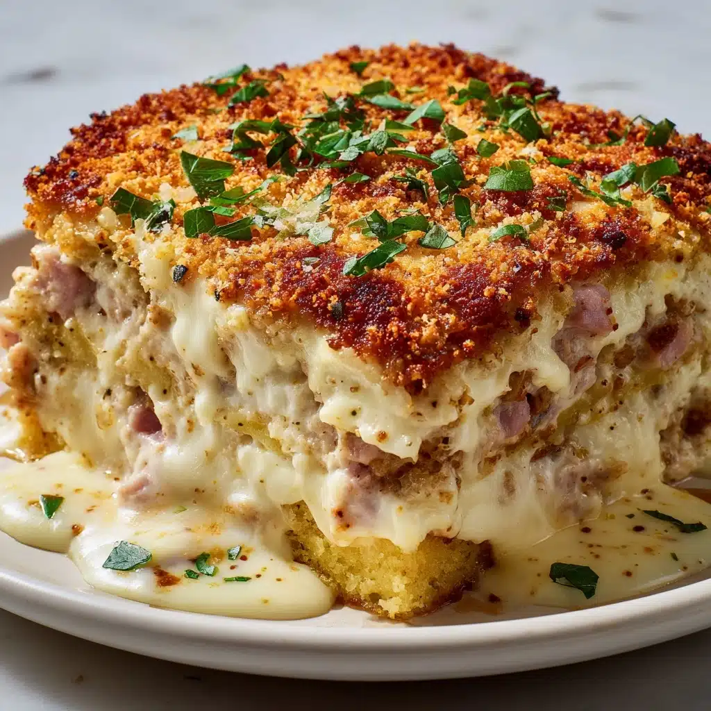 Chicken Cordon Bleu Meatloaf Recipe - Recipe Image