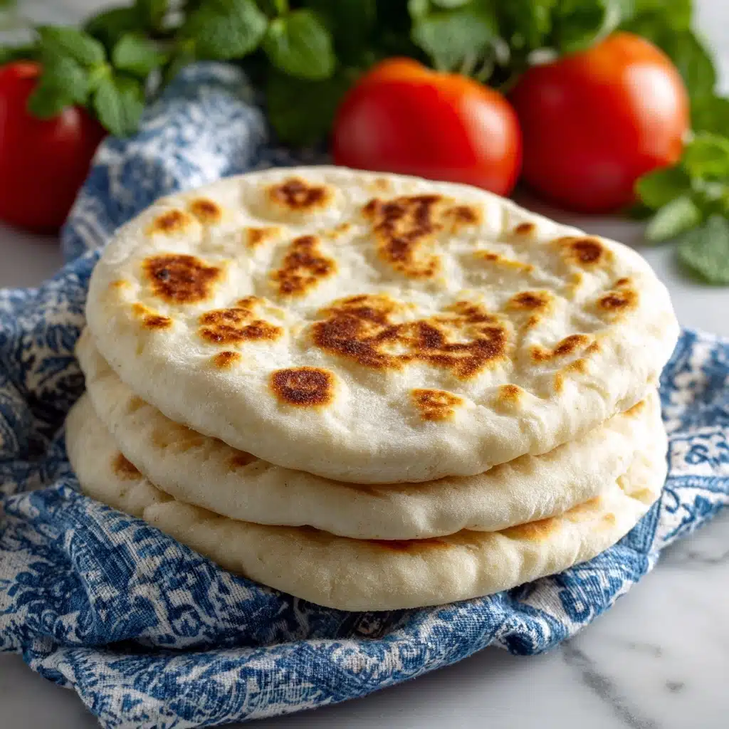 Homemade Pita Bread Recipe - Recipe Image