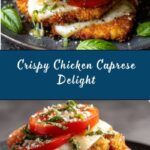 Crispy Chicken Caprese Recipe