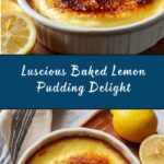 Baked Lemon Pudding Recipe