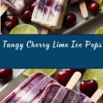 Cherry Lime Ice Pops Recipe
