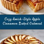 Amish-Style Apple and Cinnamon Baked Oatmeal Recipe
