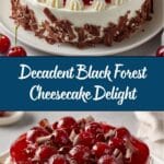 Black Forest Cheesecake Recipe