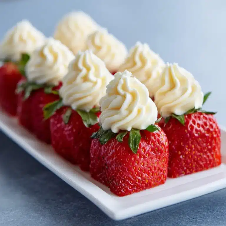 Deviled Strawberries Recipe