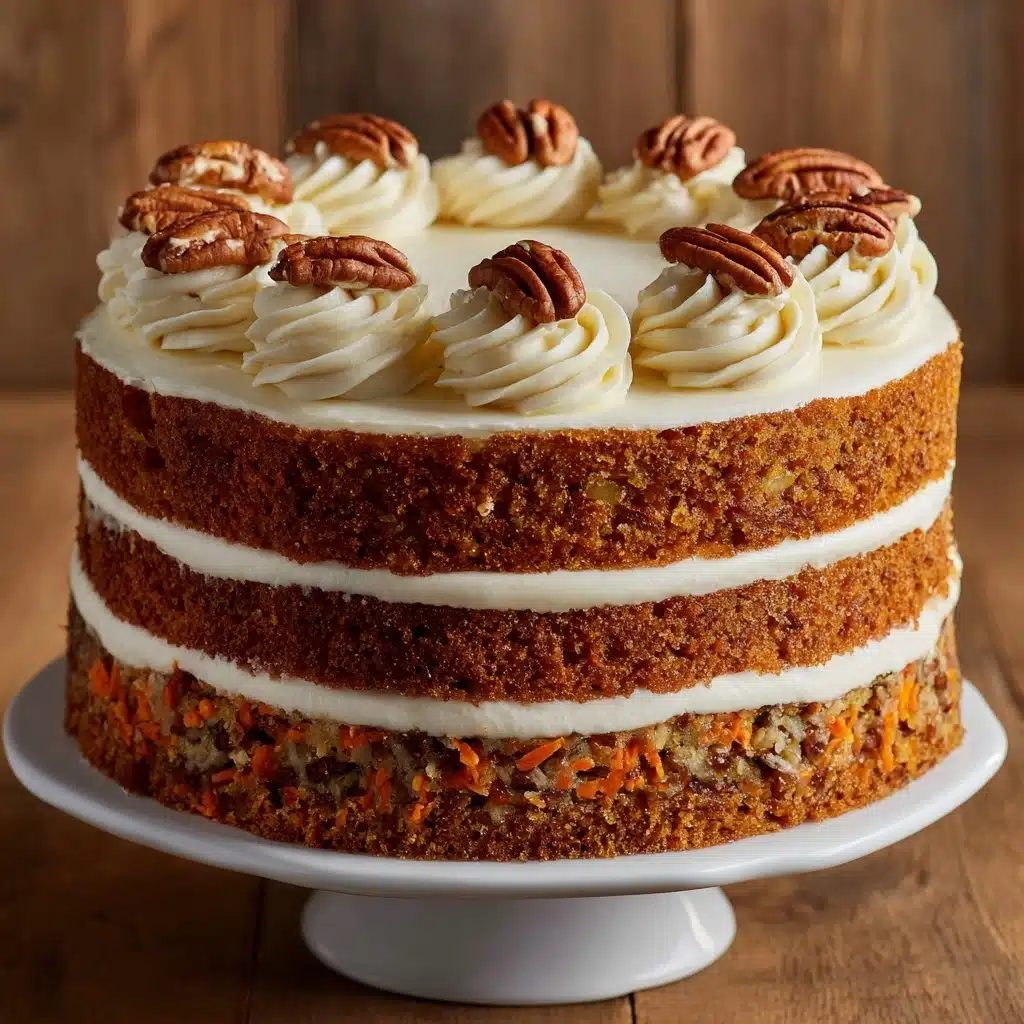 Homemade Moist Carrot Cake Recipe - Recipe Image