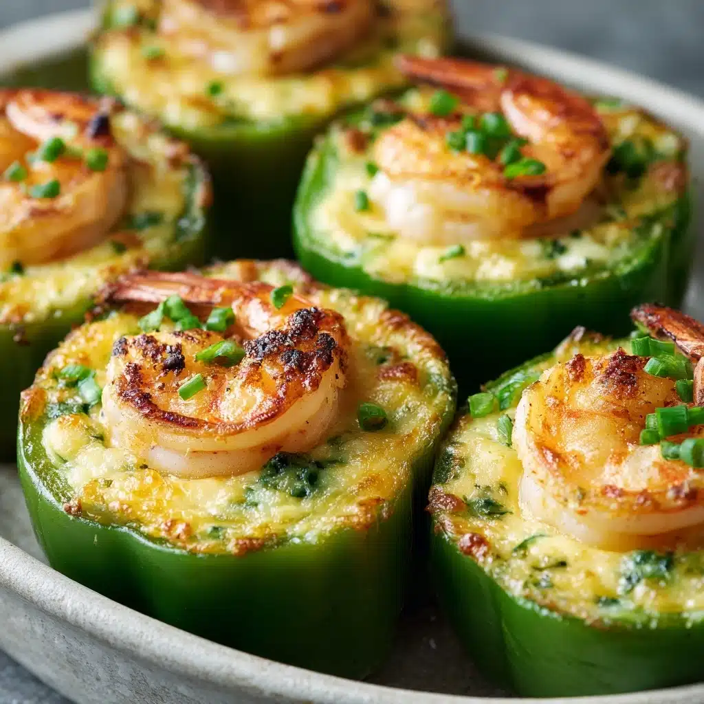Fiery Cajun Shrimp Stuffed Jalapeños Recipe - Recipe Image