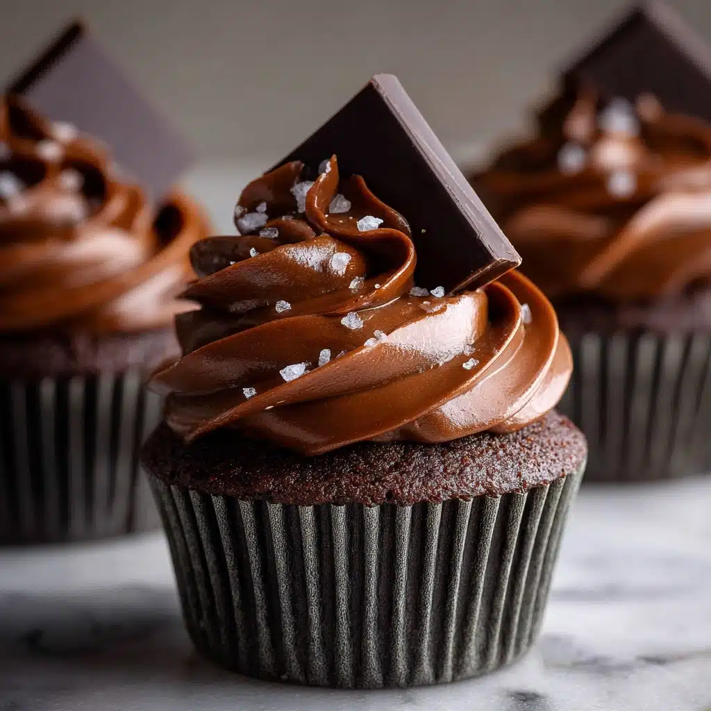 Salted Caramel Chocolate Mousse Cups Recipe - Recipe Image