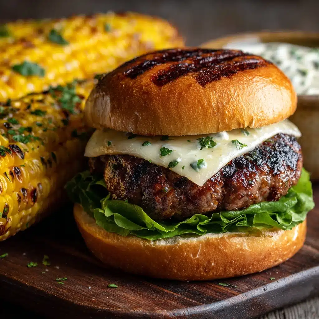 Chipotle Cheddar Chicken Burgers Recipe - Recipe Image