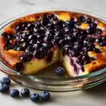 Crustless Blueberry Pie Recipe