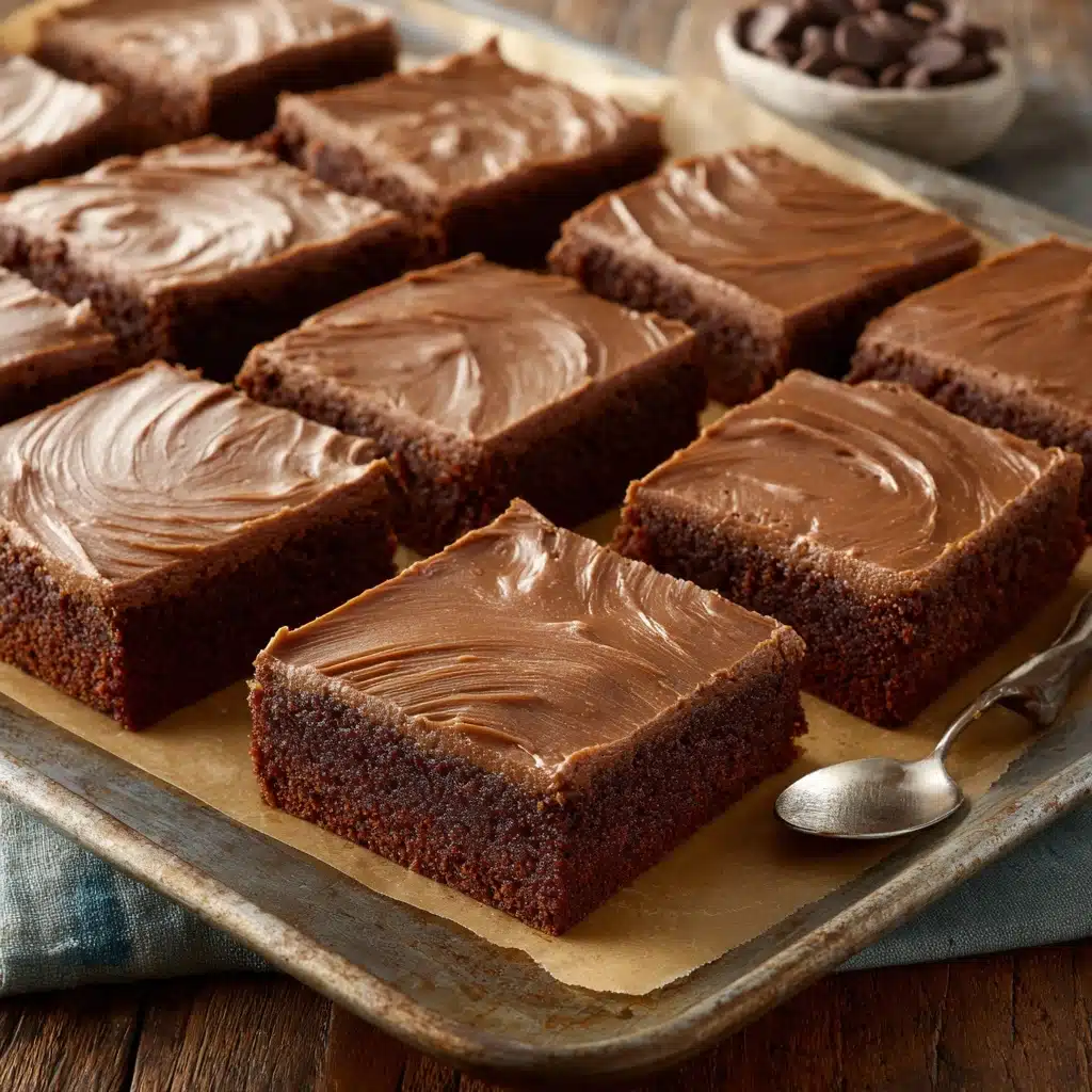 Mary Berry Coffee Fudge Traybake Recipe - Recipe Image