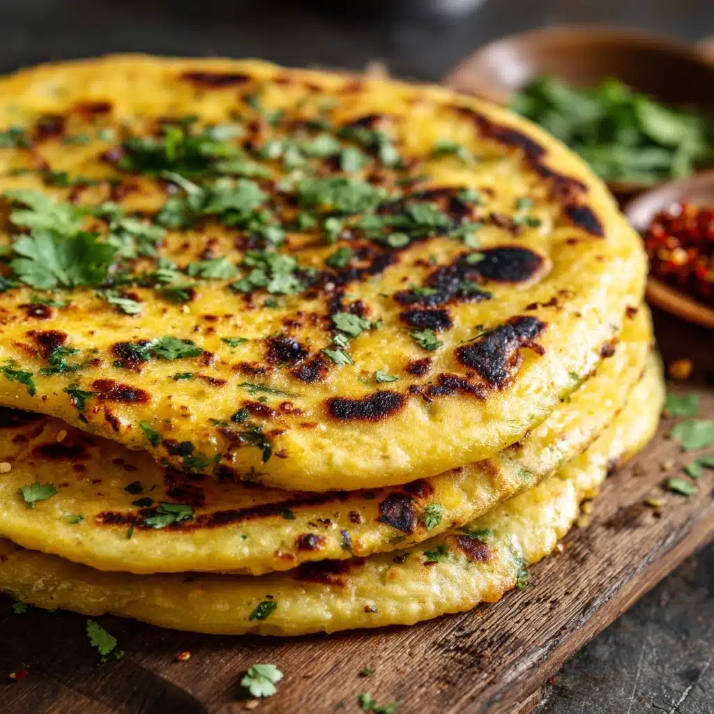 Protein-Packed Savory Lentil Pancakes Recipe - Recipe Image
