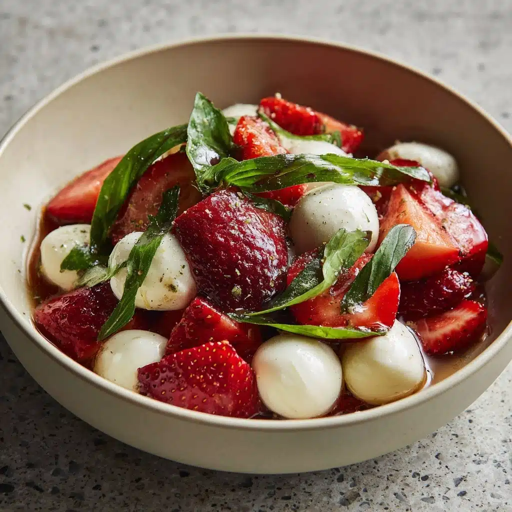 Strawberry Caprese Salad Recipe - Recipe Image
