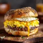 Steak Egg Cheese Bagel Recipe