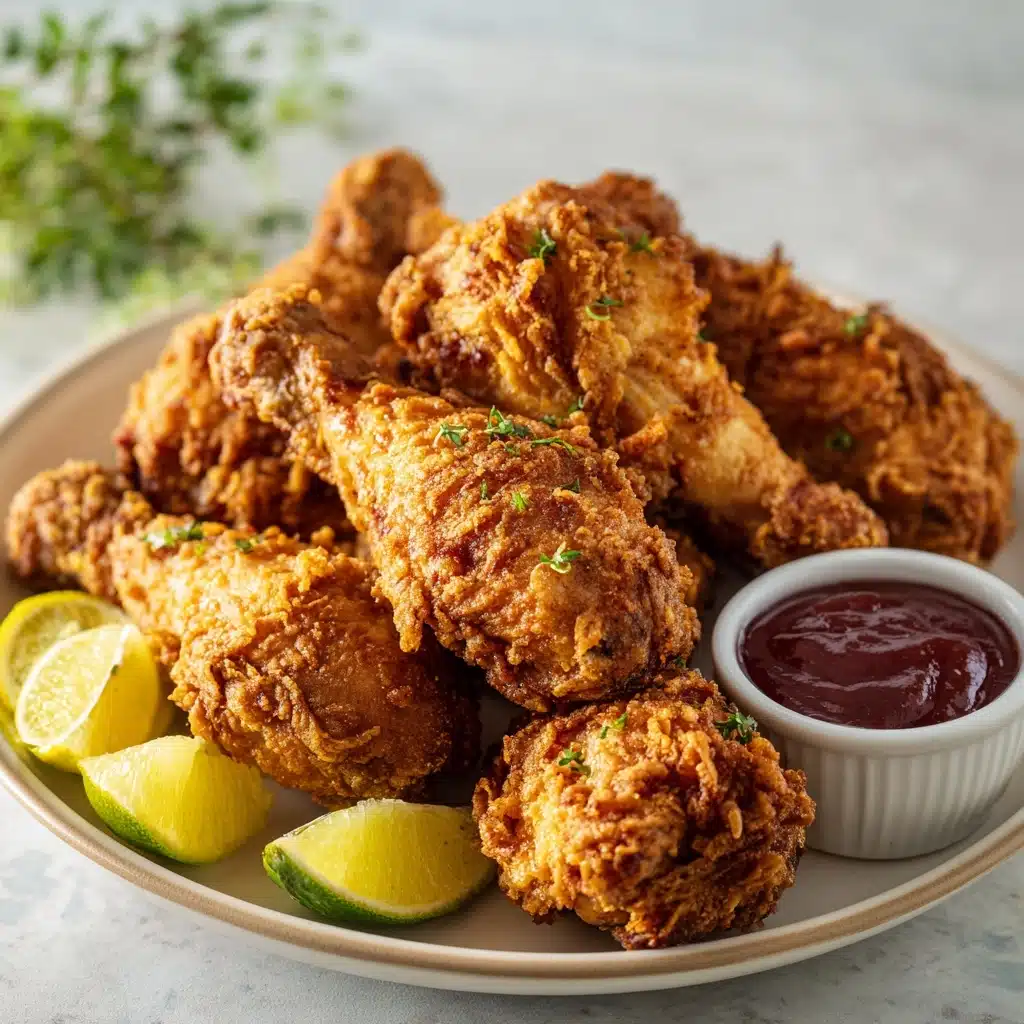 Pollo Campero-Style Air Fryer Fried Chicken Recipe - Recipe Image