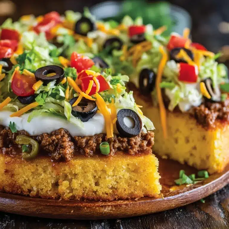 Cornbread Taco Bake Recipe