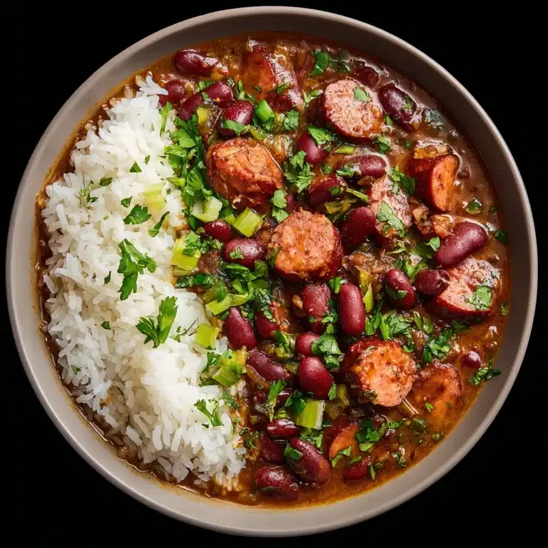 Authentic Cajun Red Beans and Rice Recipe