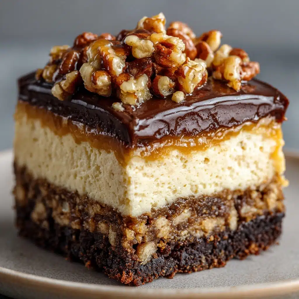 Heavenly No-Bake German Chocolate Cheesecake Recipe - Recipe Image