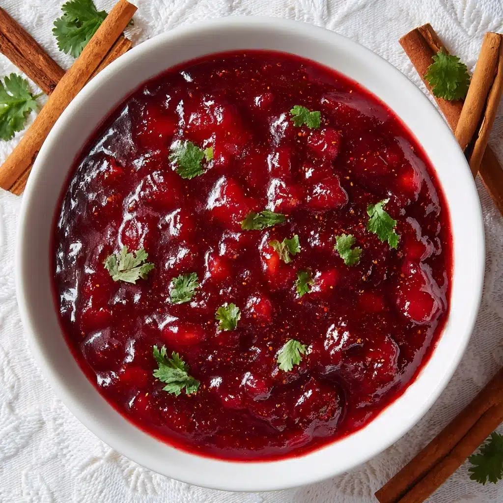 Maple Cranberry Butter Sauce Recipe - Recipe Image