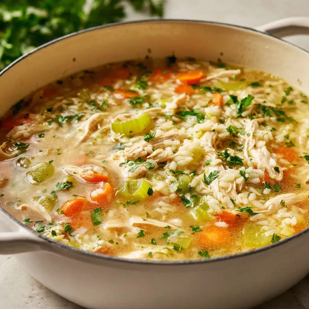 Chicken and Rice Soup Recipe - Recipe Image