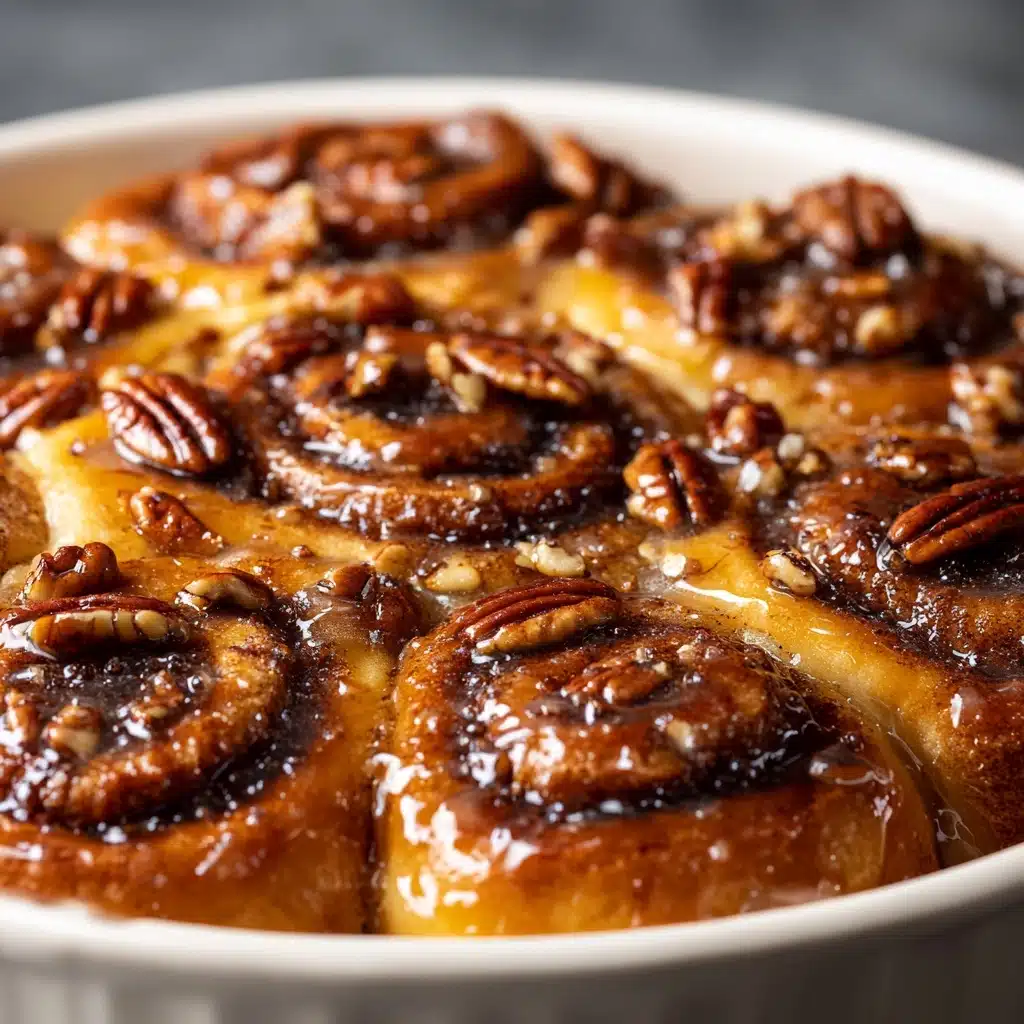 Apple Pecan Cinnamon Roll Bake Recipe - Recipe Image