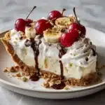 Heavenly No-Bake Banana Split Cheesecake Recipe