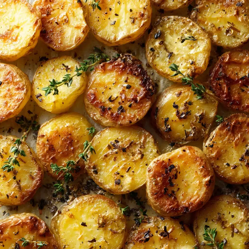 Golden Potato and Balsamic Torte with Fresh Thyme Recipe - Recipe Image