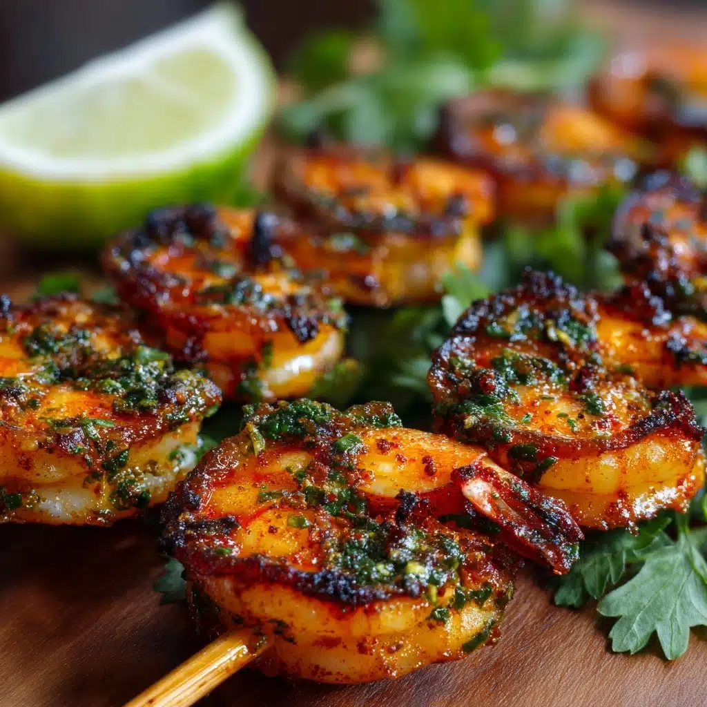 Grilled Cajun Shrimp Skewers Recipe - Recipe Image