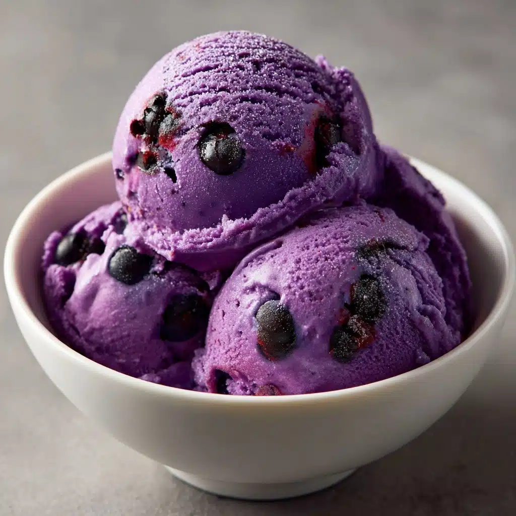 Blueberry Ice Cream Recipe - Recipe Image