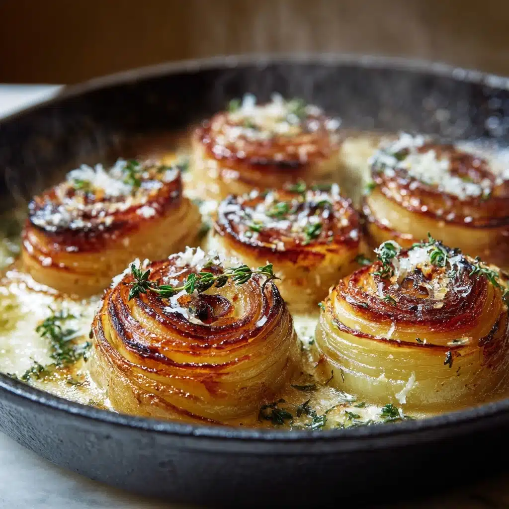 Roasted Parmesan Creamed Onions Recipe - Recipe Image