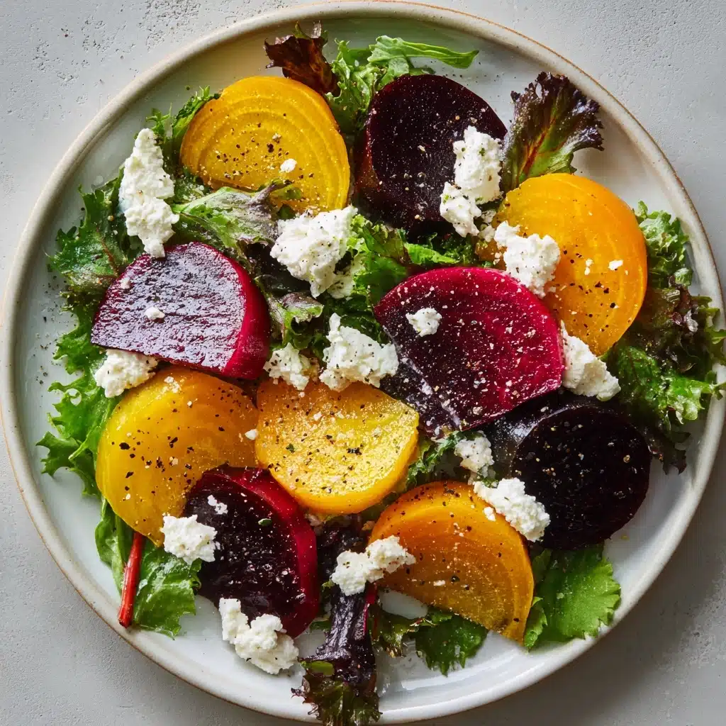 Delicious Beet and Goat Cheese Salad Recipe - Recipe Image