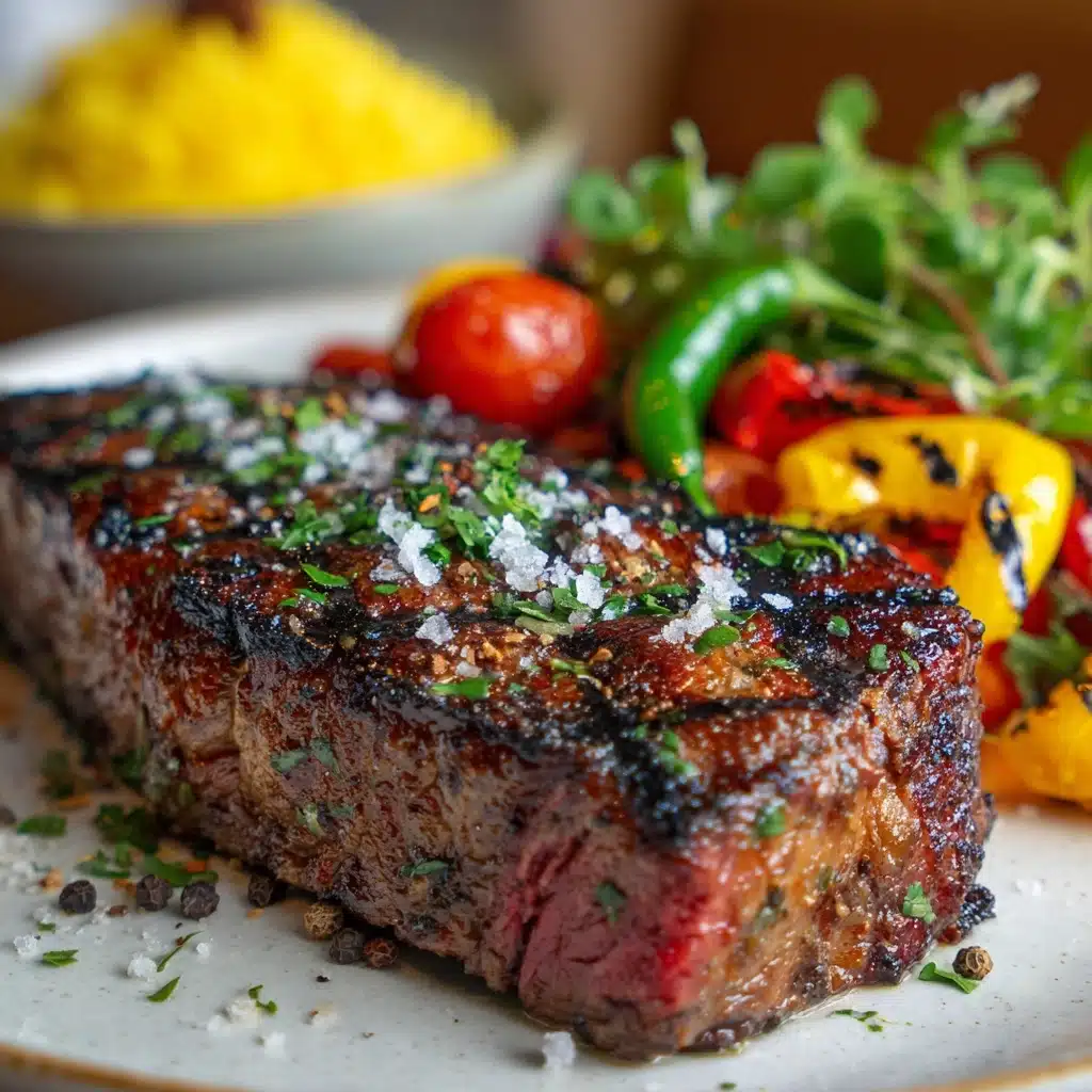 Pepper Steak with Bell Peppers and Onion Recipe - Recipe Image