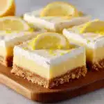 Zesty Lemon Cream Squares Recipe