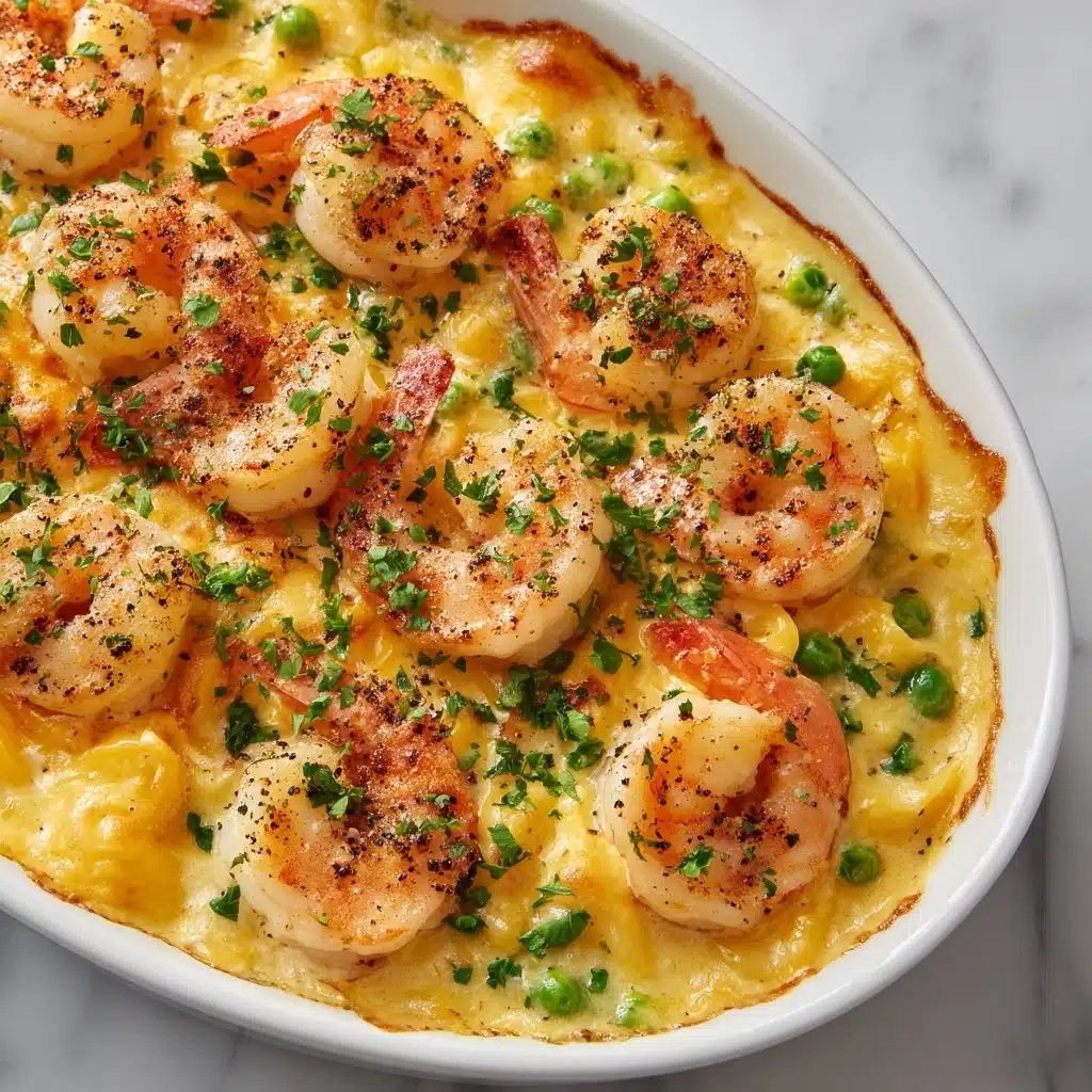 Shrimp & Crab Alfredo Bake Recipe - Recipe Image