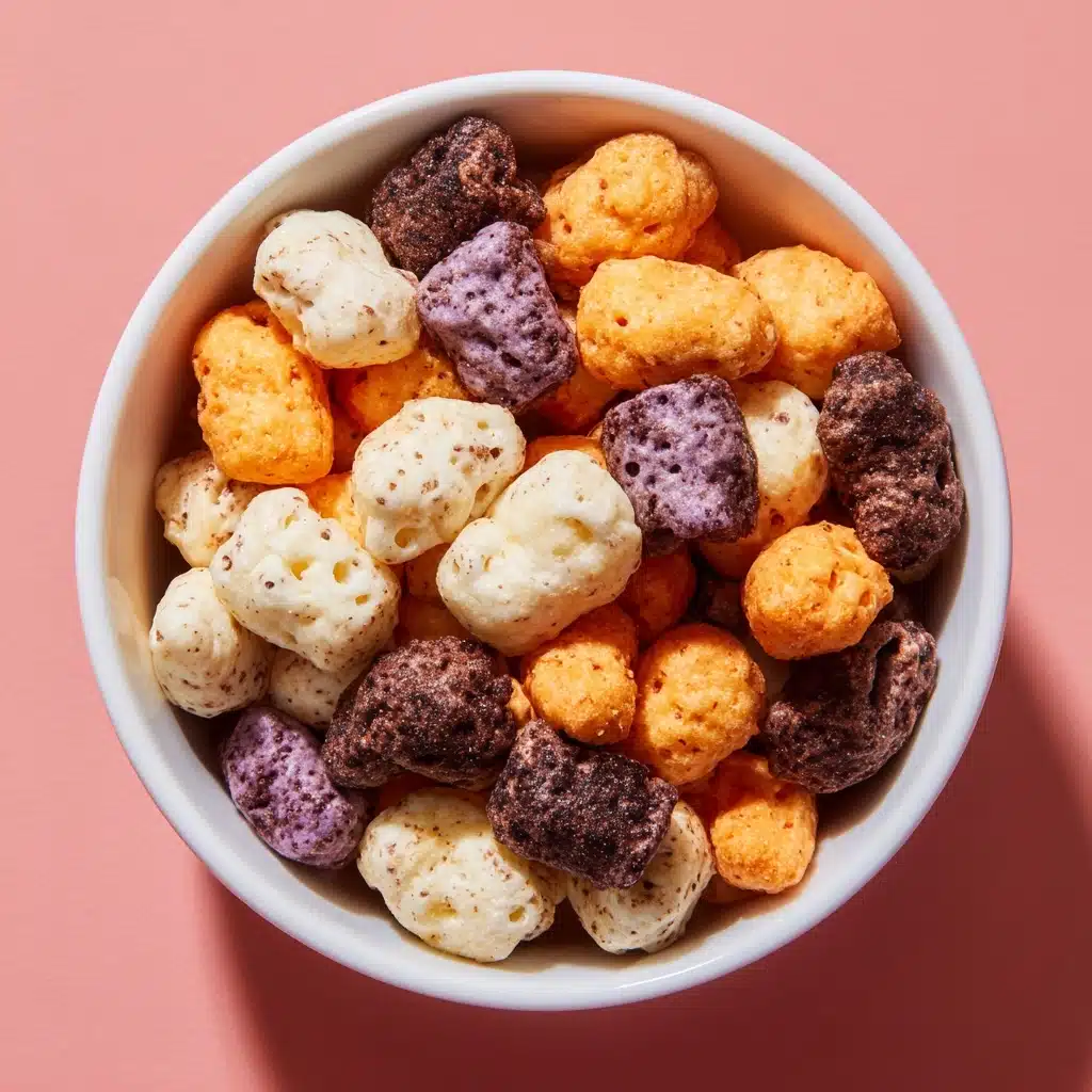 Halloween Muddy Buddies Snack Mix Recipe - Recipe Image