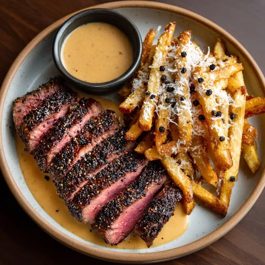 Steak Frites Au Poivre Recipe