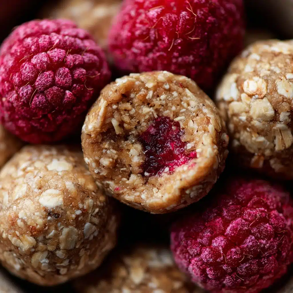 Raspberry Almond Energy Bites Recipe - Recipe Image
